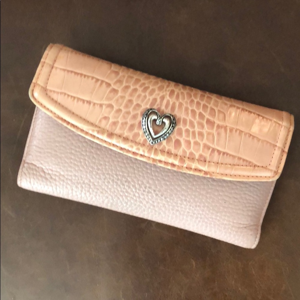 Brighton Bellissimo heart leather wallet
